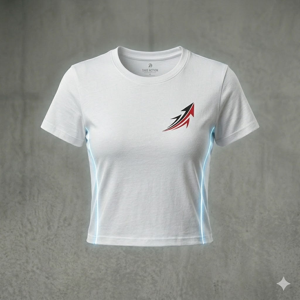 Free Flow Cropped Tee